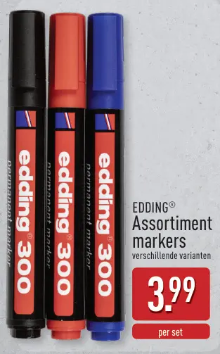 Promotie: Assortiment markers