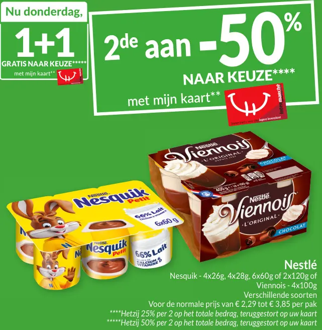 Promotie: Nesquik of Viennois
