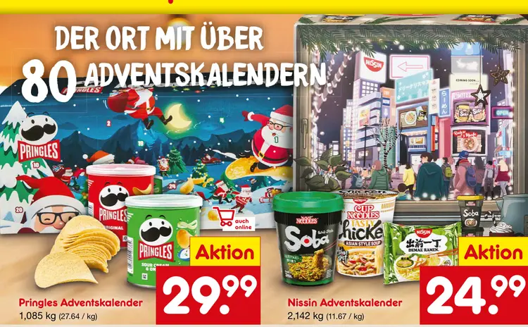 Aanbieding: Pringles Adventskalender