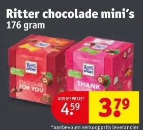 Aanbieding: Chocolade mini's