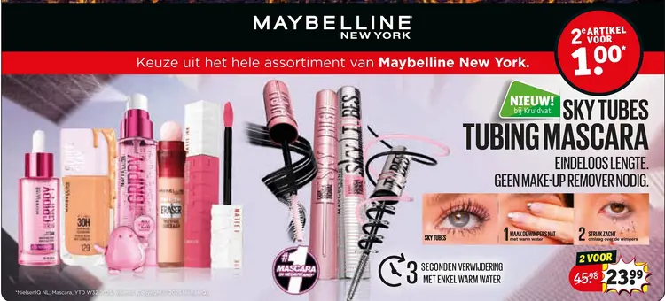 Aanbieding: Maybelline New York assortiment