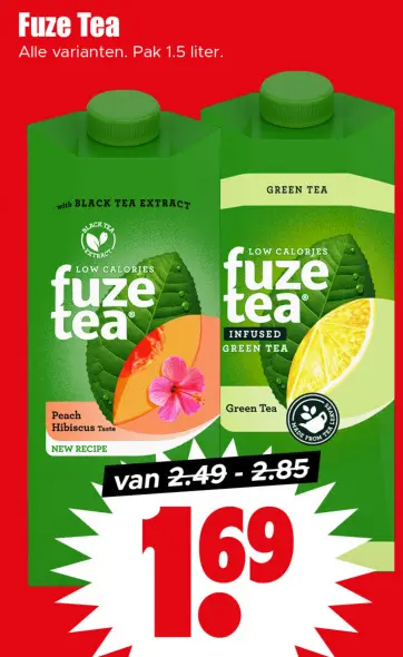 Aanbieding: Fuze Tea