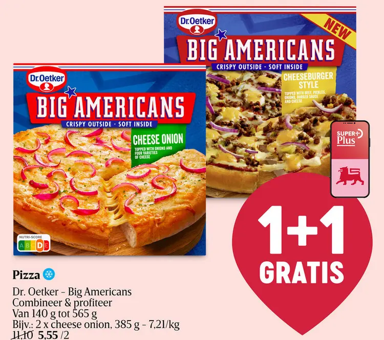 Promotie: Pizza Big Americans