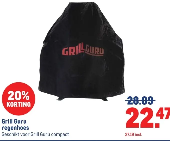 Aanbieding: regenhoes