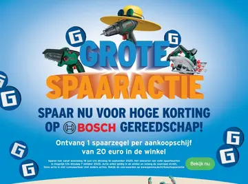 Aanbieding: Bosch Gereedschap