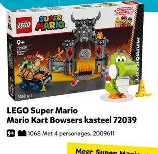 Aanbieding: LEGO Super Mario Mario Kart Bowsers kasteel 7