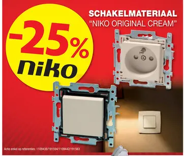 Promotie: Schakelmateriaal