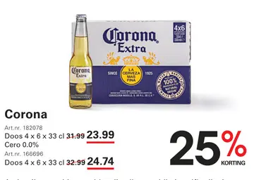 Aanbieding: Corona