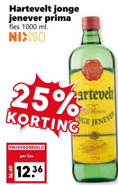 Aanbieding: Jonge jenever prima