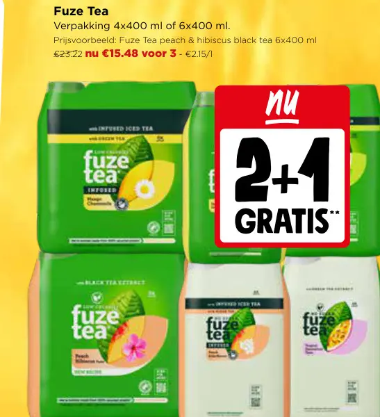 Promotie: Fuze Tea