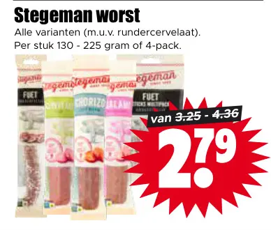 Aanbieding: Worst