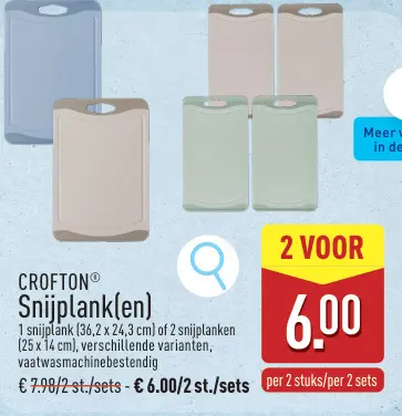 Promotie: Snijplank(en)