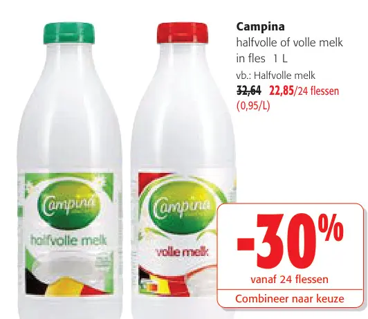 Promotie: Halfvolle of volle melk