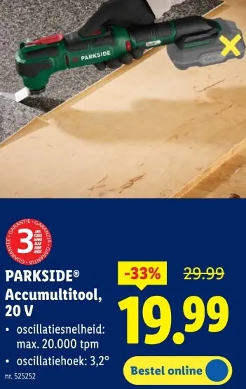 Promotie: Accumultitool