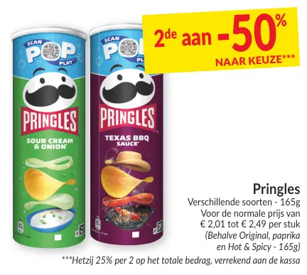 Promotie: Pringles