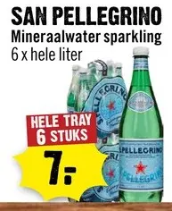 Aanbieding: San Pellegrino Mineraalwater sparkling