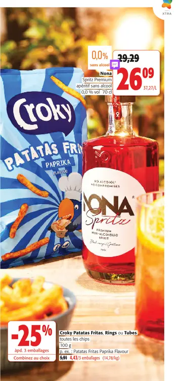 Offre: Spritz Premium apéritif sans alcool