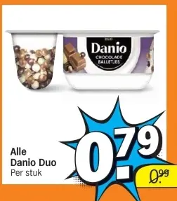 Aanbieding: Danio Duo