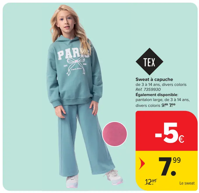 Offre: Sweat à capuche