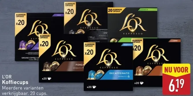 Aanbieding: Koffiecups
