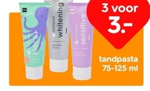 Aanbieding: tandpasta