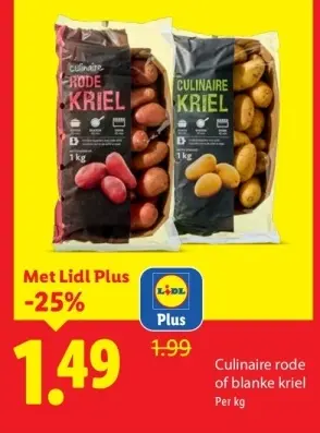 Aanbieding: Culinaire rode of blanke kriel
