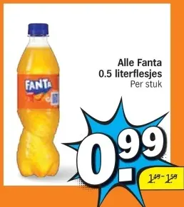 Aanbieding: Alle Fanta