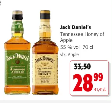 Promotie: Tennessee Honey of Apple