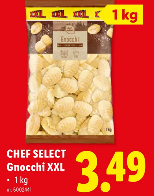 Promotie: Gnocchi XXL
