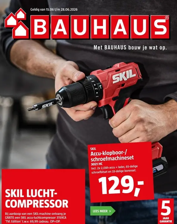 Aanbieding: Accu-klopboor-/schroefmachineset
