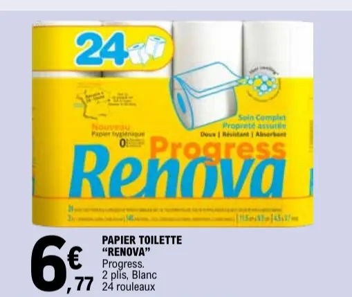 Offre: Papier toilette