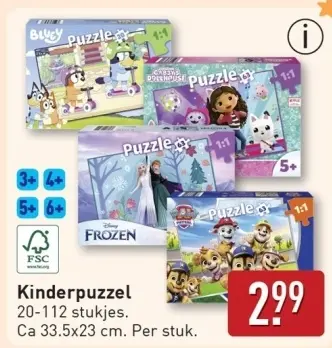 Aanbieding: Kinderpuzzel