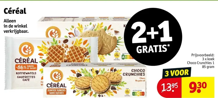 Promotie: Céréal