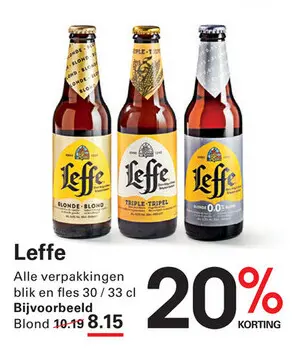 Aanbieding: Leffe