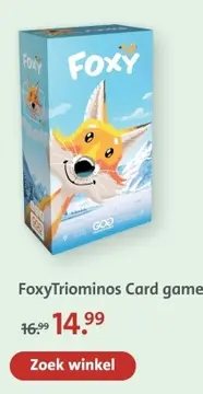 Aanbieding: FoxyTriominos Card game