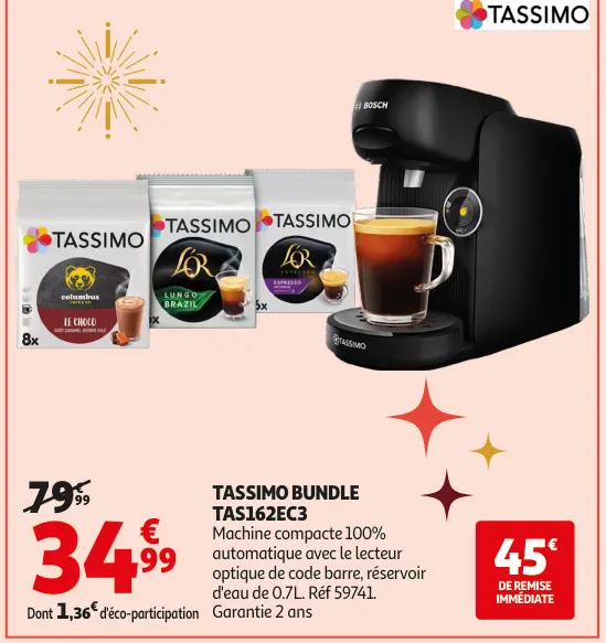 Promotie: Tassimo bundle tas162ec3