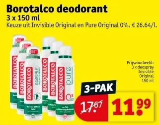 Aanbieding: deodorant