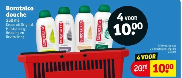 Promotie: Borotalco douche