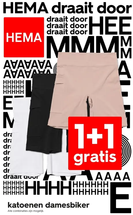 Aanbieding: Katoenen damesbiker