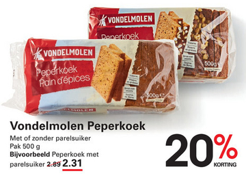 Aanbieding: Vondelmolen Peperkoek