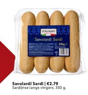 Aanbieding: Savoiardi Sardi