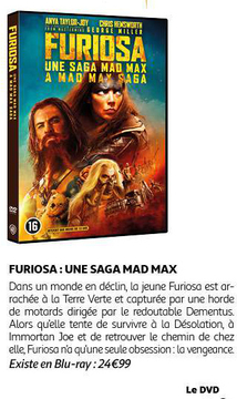 Aanbieding: FURIOSA: UNE SAGA MAD MAX