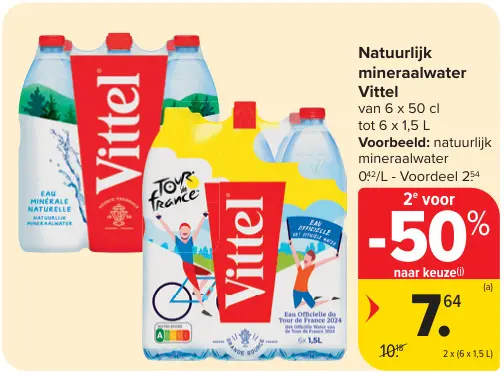 Promotie: Natuurlijk mineraalwater