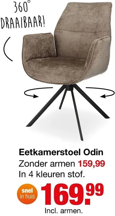 Aanbieding: Eetkamerstoel Odin