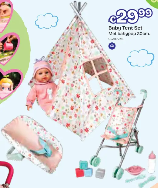 Aanbieding: Baby Tent Set
