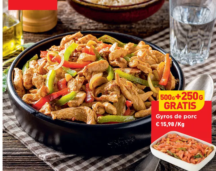 Offre: Gyros de porc