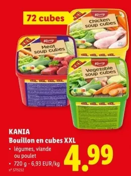 Offre: Bouillon en cubes XXL