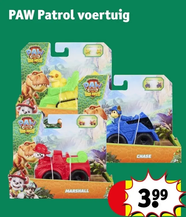 Aanbieding: PAW Patrol voertuig