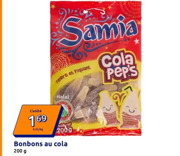 Offre: Bonbons au cola
