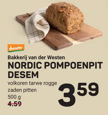 Aanbieding: Nordic pompoenpit desem